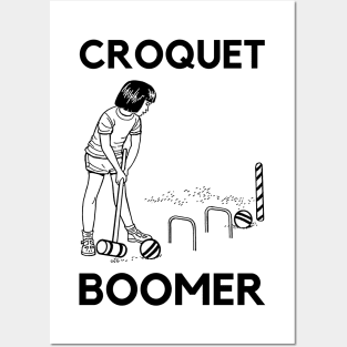 Croquet Boomer Posters and Art